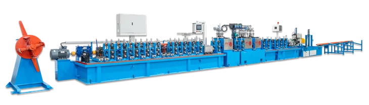 Laser Welded Pipe Production Line For Condenser Tubes